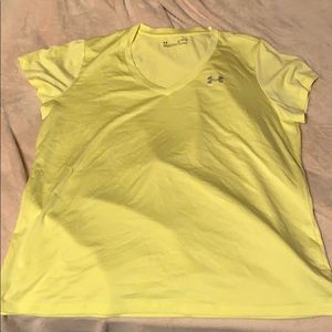 Bright yellow top